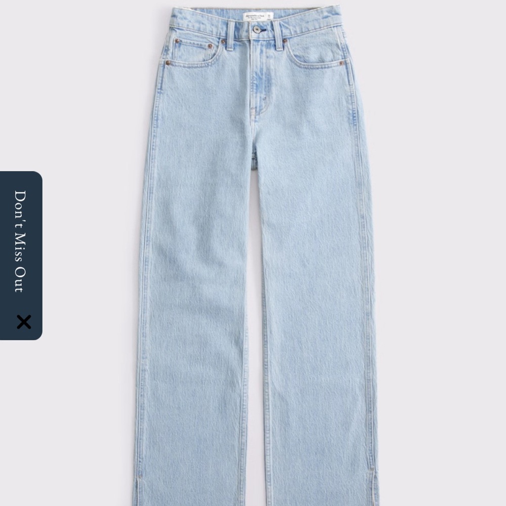 Abercrombie & Fitch High Rise The ‘90s Relaxed